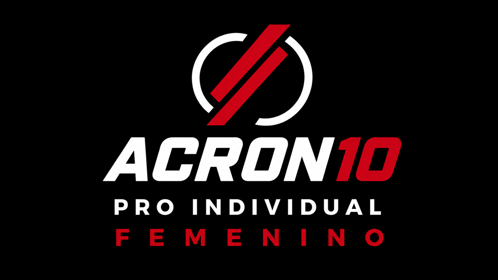 Inscripción Acron10 pro individual femenino