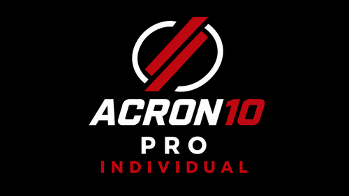 Inscripción Acron10 pro individual 
