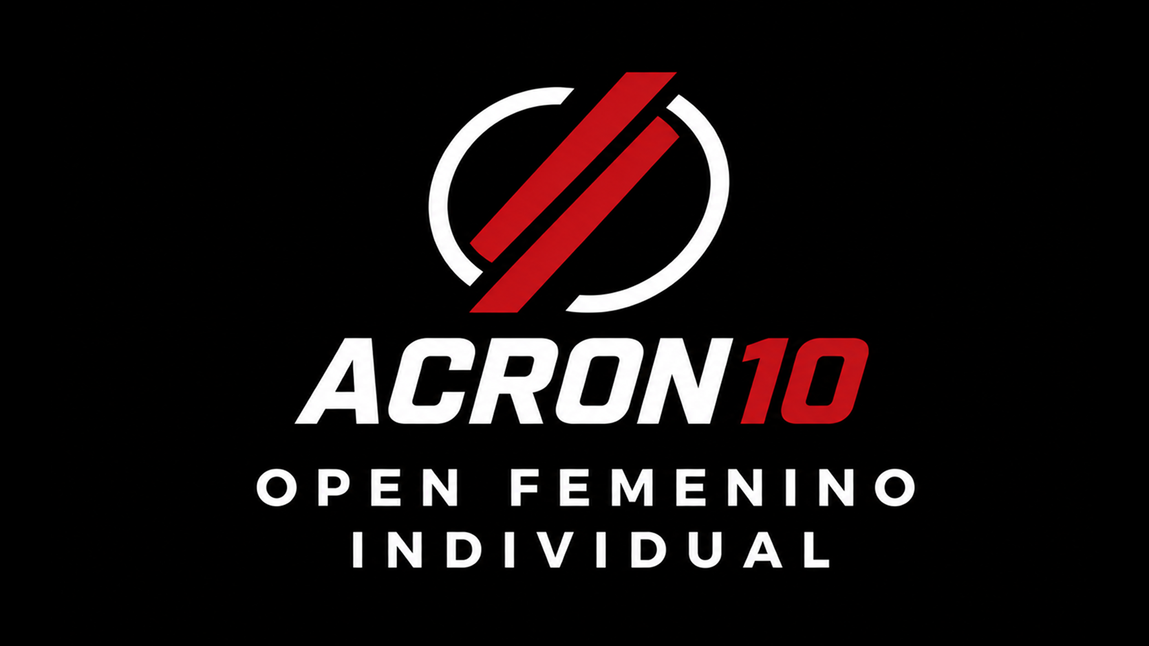 Inscripción Acron10 Open Femenino Individual